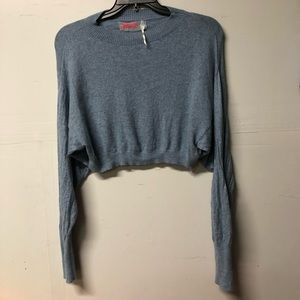Free People Cropped Sweater